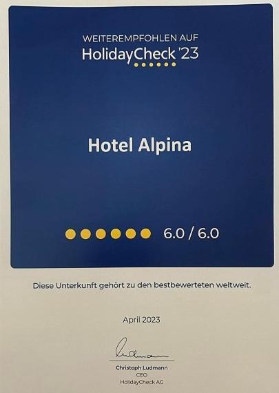 Hotel Alpina 클레이날 외부 사진